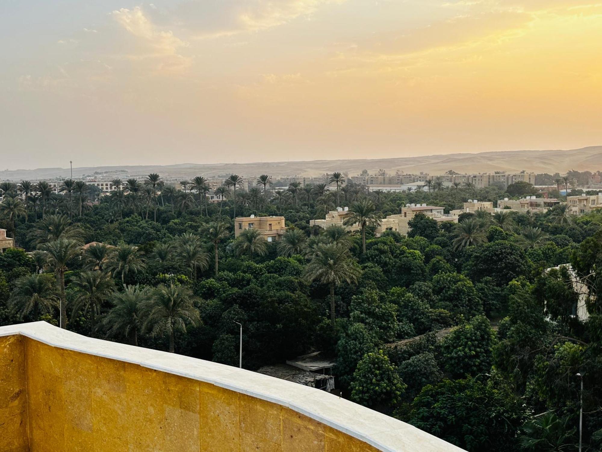 Golden Mask Pyramids Inn Kafret el-Gabal Exterior foto