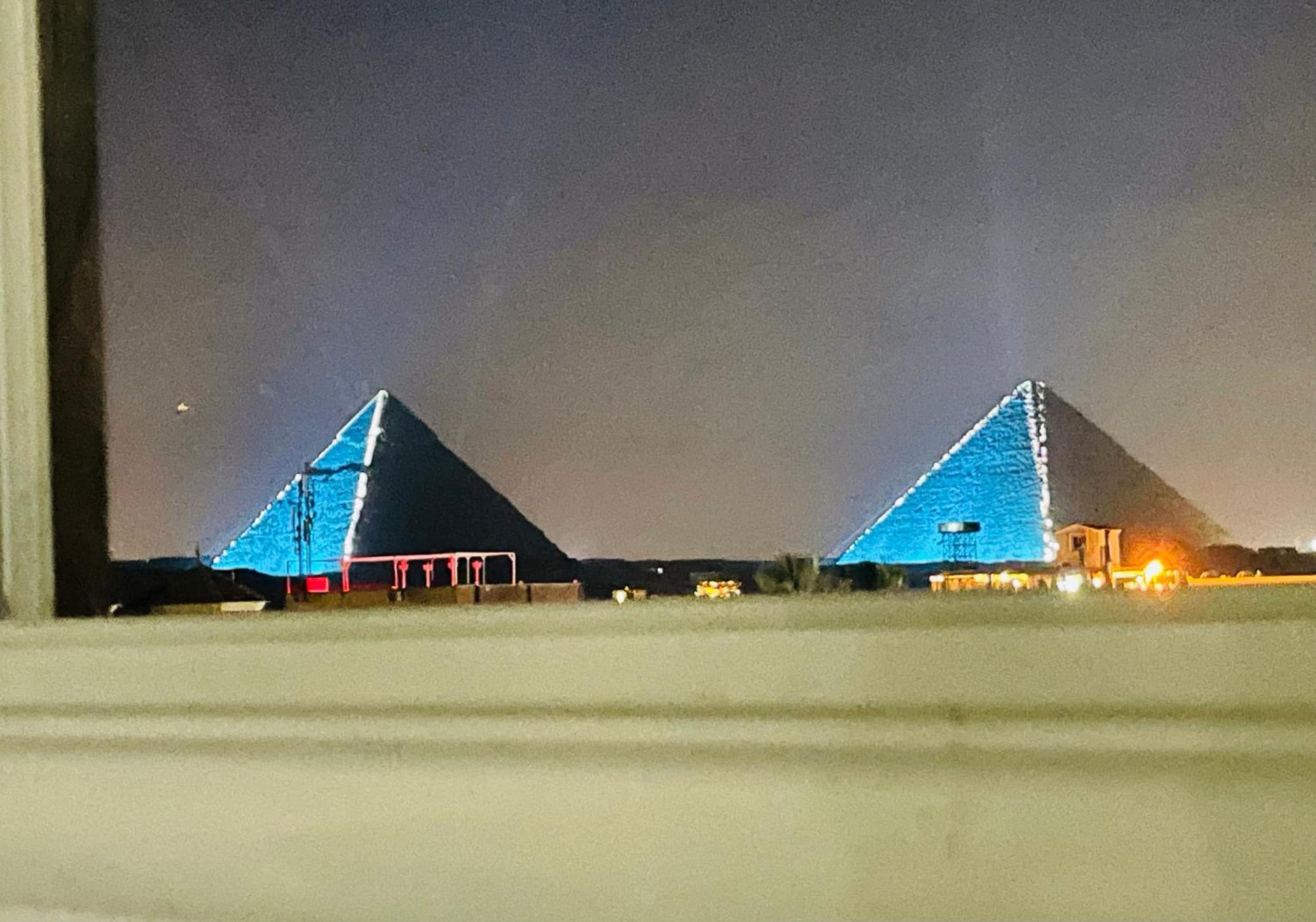 Golden Mask Pyramids Inn Kafret el-Gabal Exterior foto