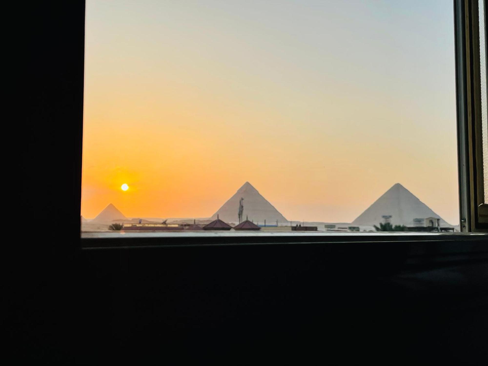 Golden Mask Pyramids Inn Kafret el-Gabal Exterior foto